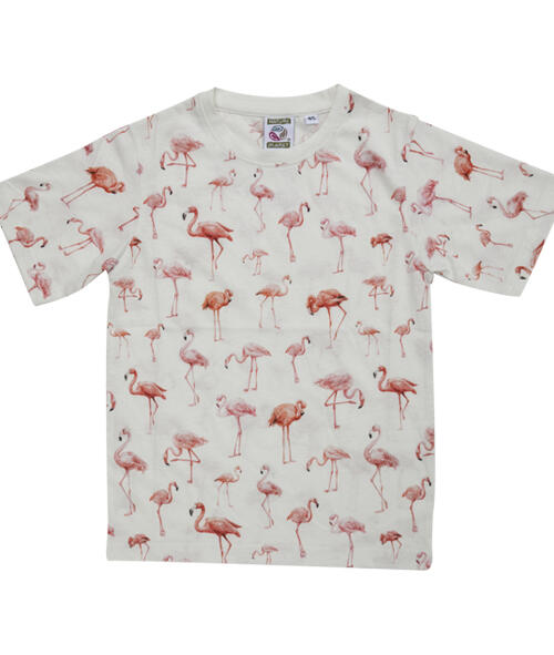 T-särk flamingo orgaanilisest puuvillast